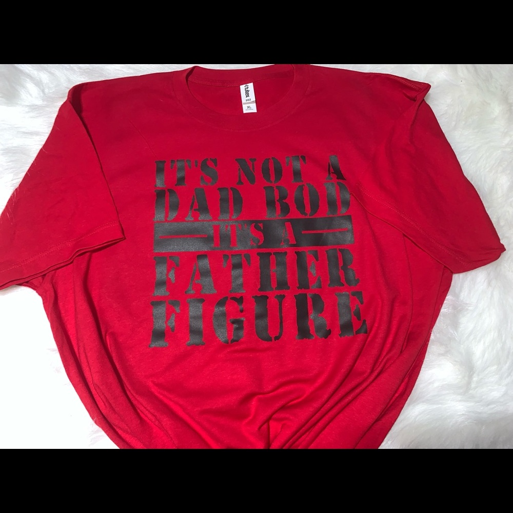 New Sceenprint Graphic T-Shirt Dad Bod XL